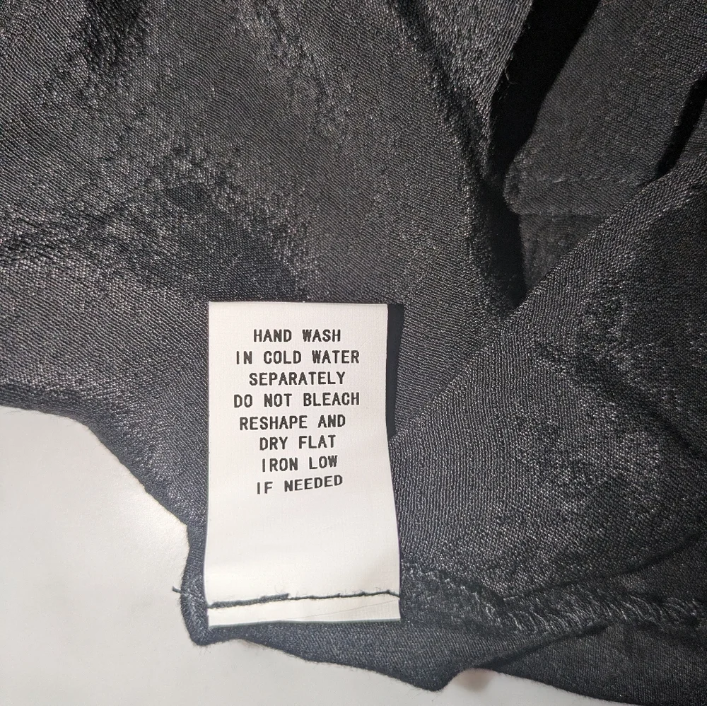 Black Ruffle Top - Picture 7 of 11